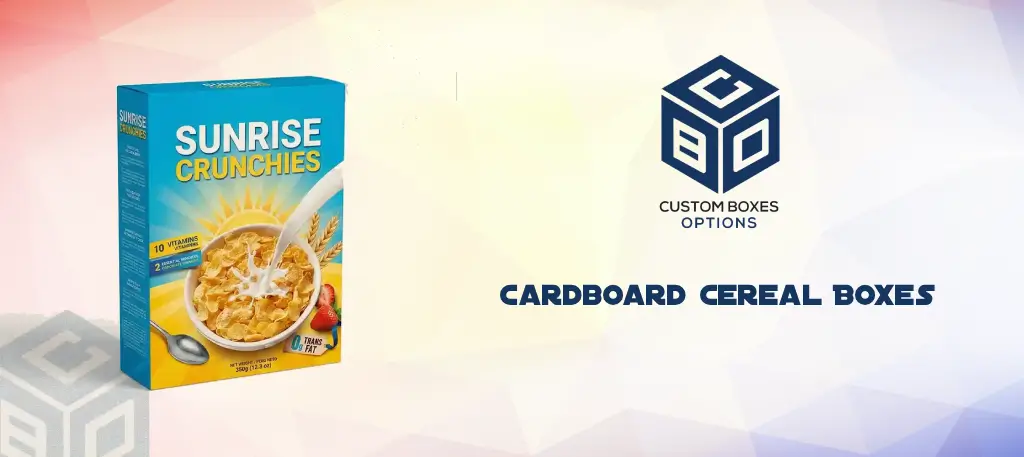Cardboard Cereal Boxes