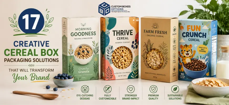 Cereal box packaging solutions