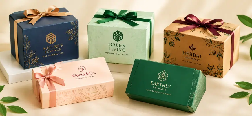 Eco friendly gift boxes