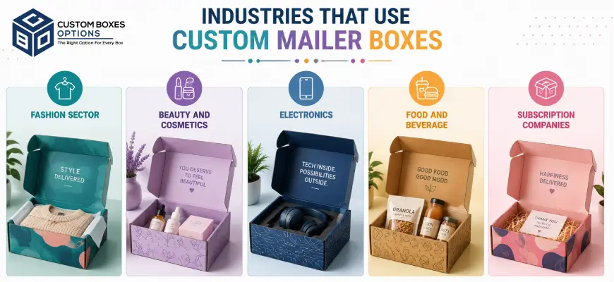 Industries that use mailer boxes