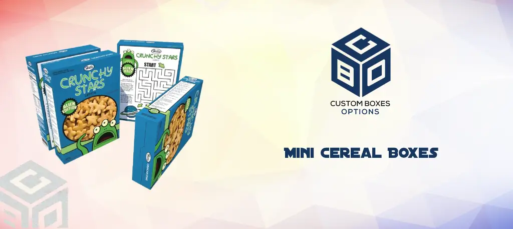 Mini Cereal Boxes