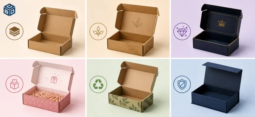 Types of mailer boxes