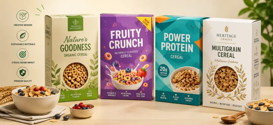 cereal packaging