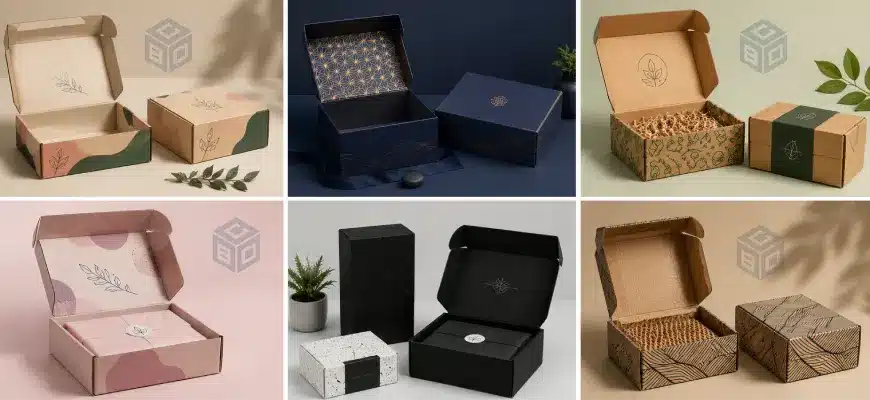 Packaging designs and layouts