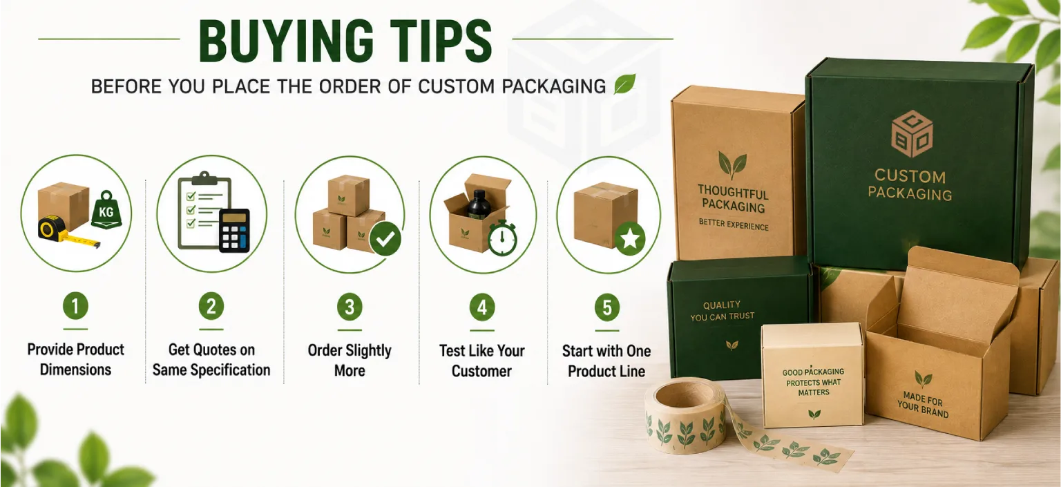 Buying Tips Before You Place the Order to custom packaging