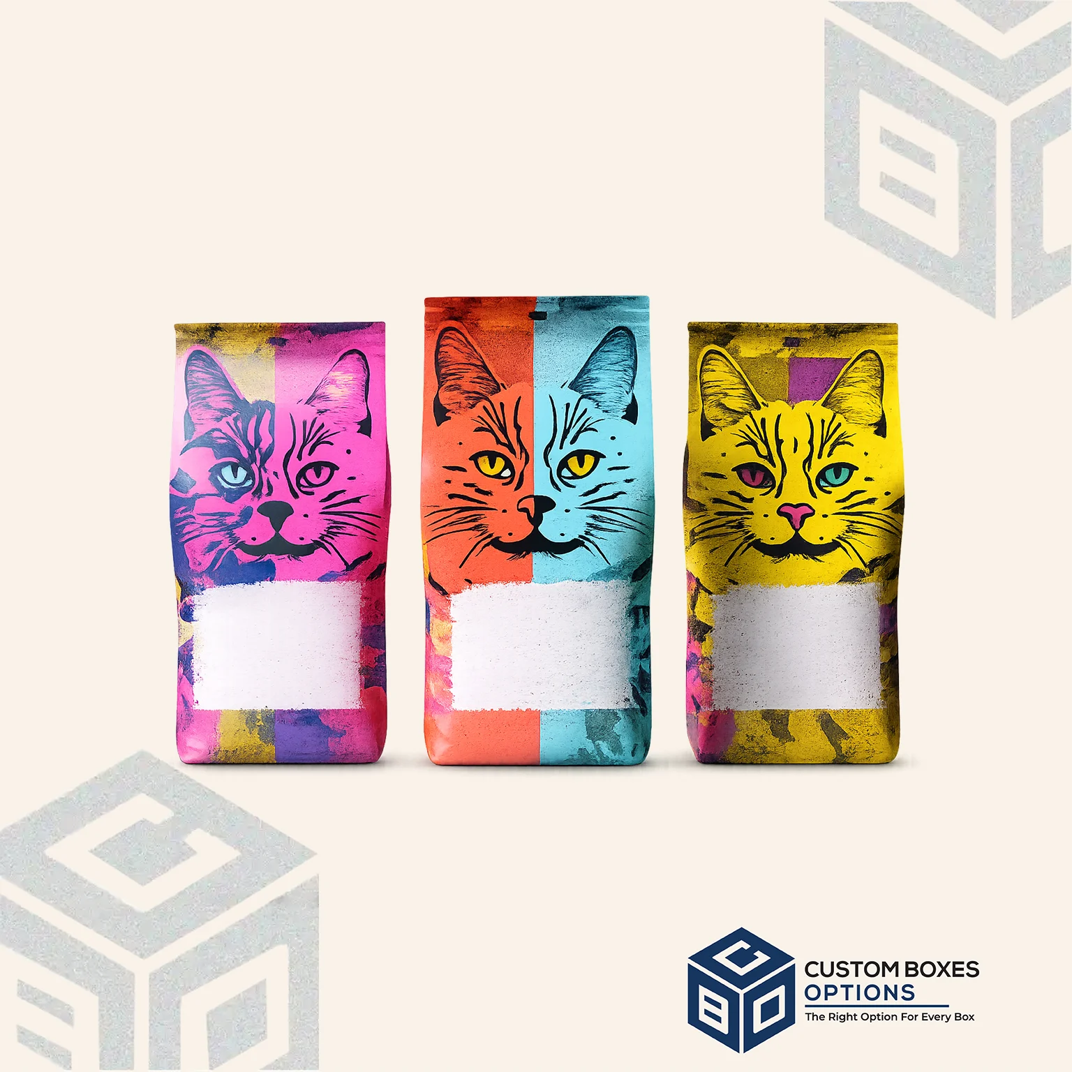 Cat Food Packaging Boxes