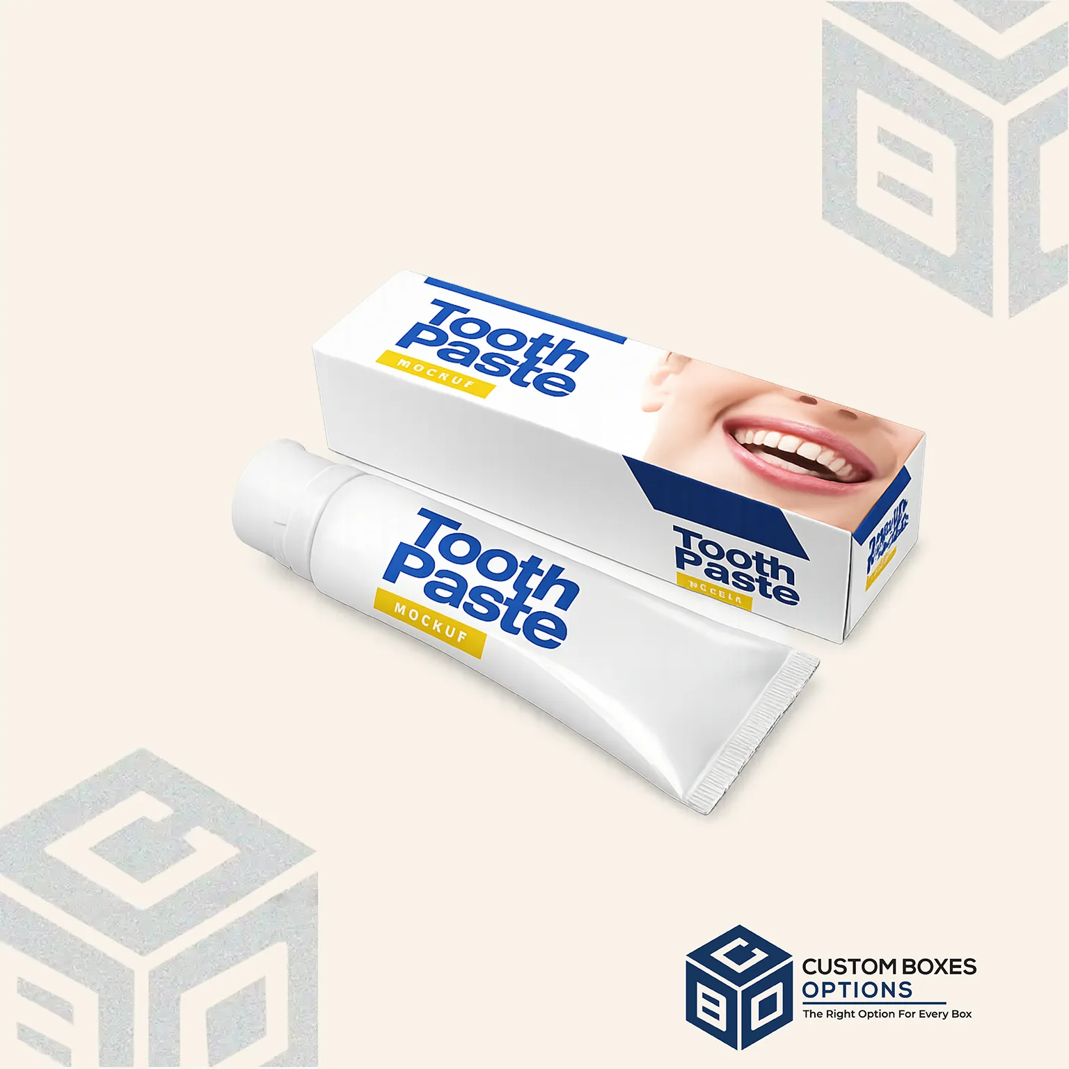 Custom Toothpaste Boxes