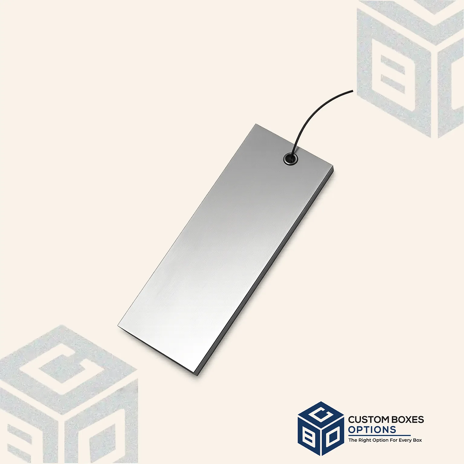 Metallic Hang Tags