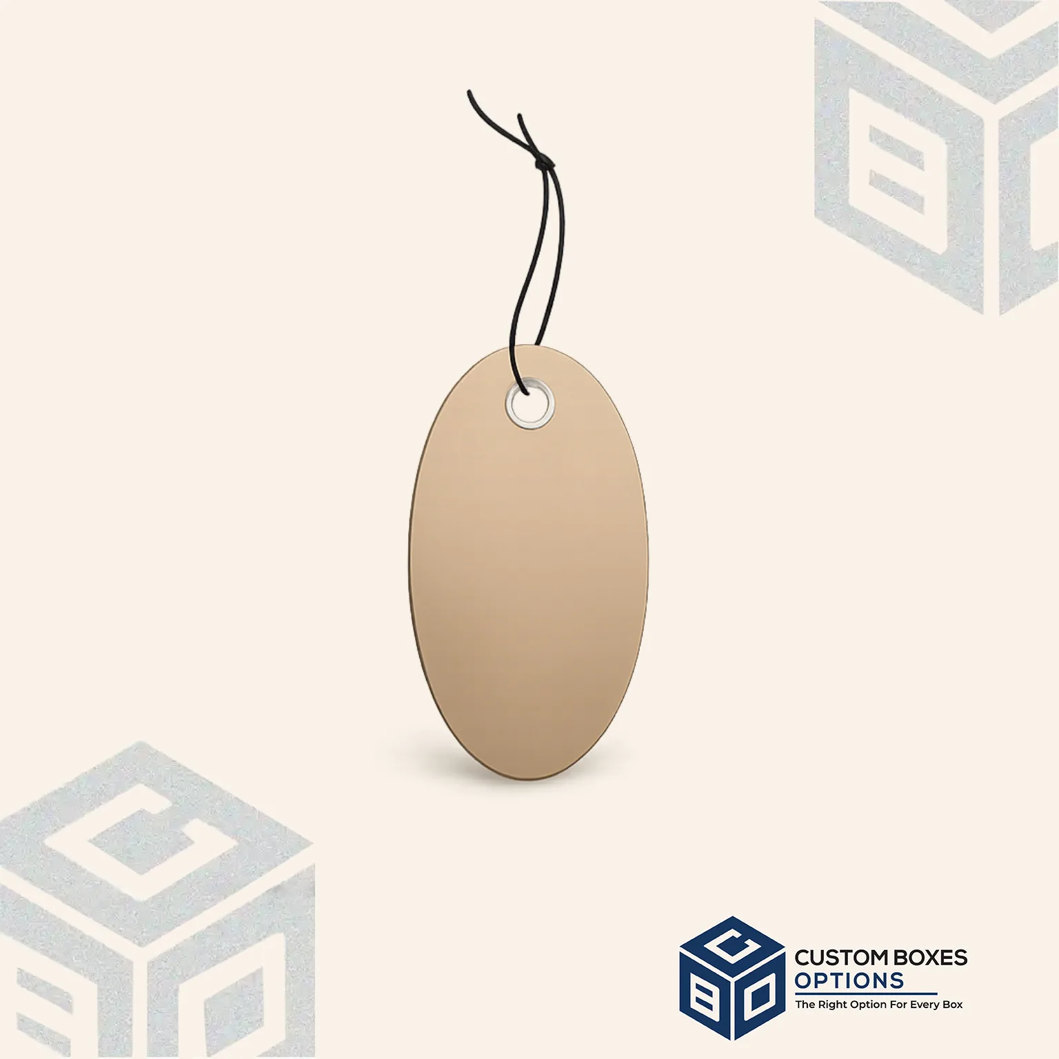 Oval Hang Tags