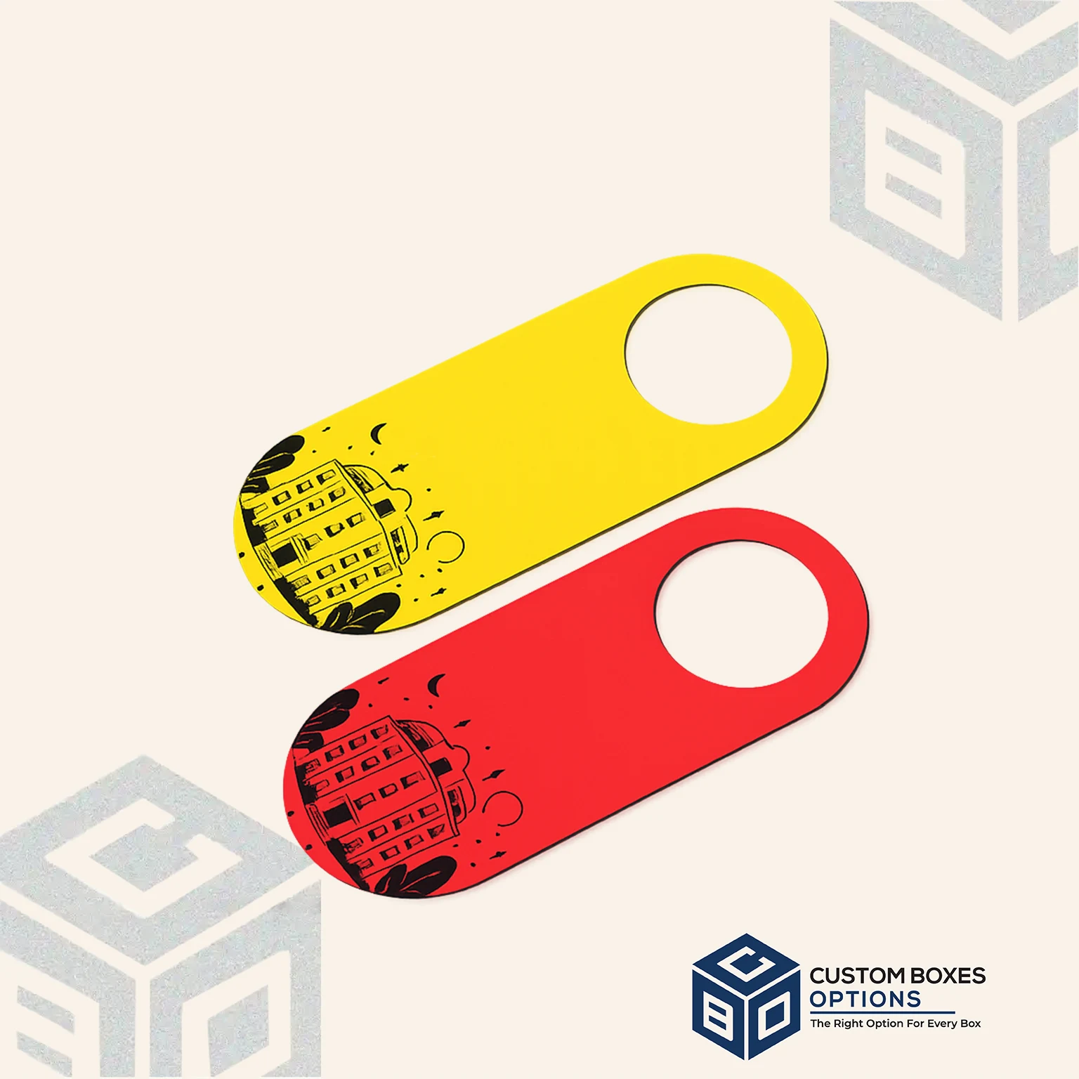Rounded Corner Hang Tags