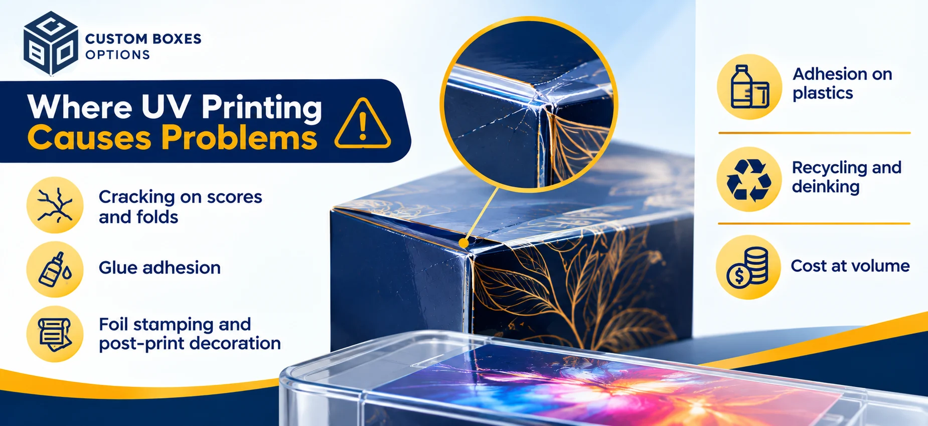 Where UV printing causes problems